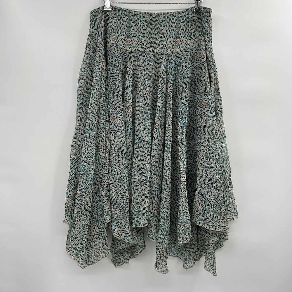 Nine West Womens Asymmetrical Fairy Skirt Size 12 Whimsigoth Goblincore Grunge